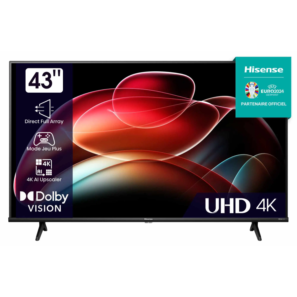 TV Hisense A6K VIDAA U6 43" SMART 4K ULTRA HD