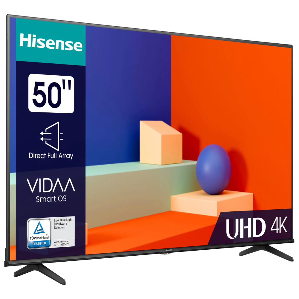 TV Hisense A6K VIDAA U6 50" SMART 4K ULTRA HD
