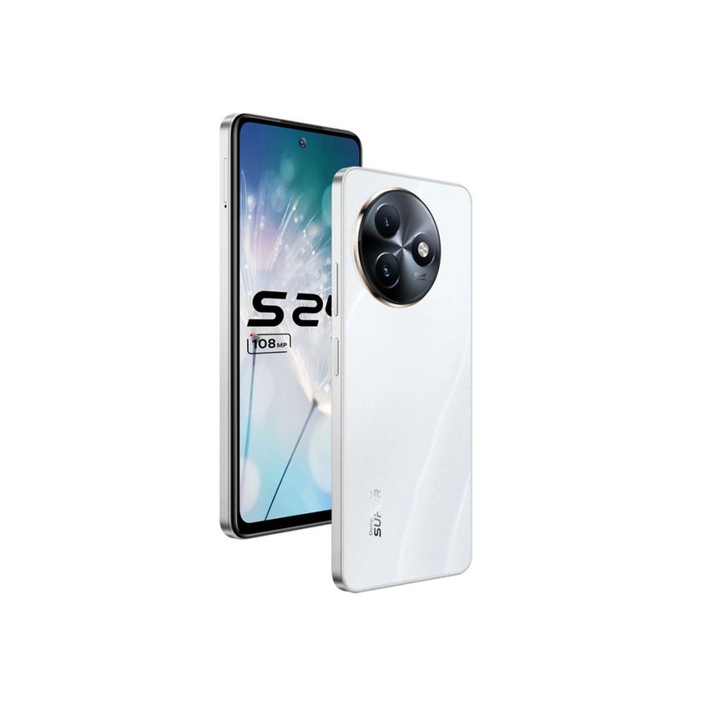 Smartphone Itel S24 / 8 Go /256 GO / Blanc