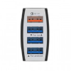 Chargeur Allume-cigare de voiture 48 W / 4X USB / 7A / Noir