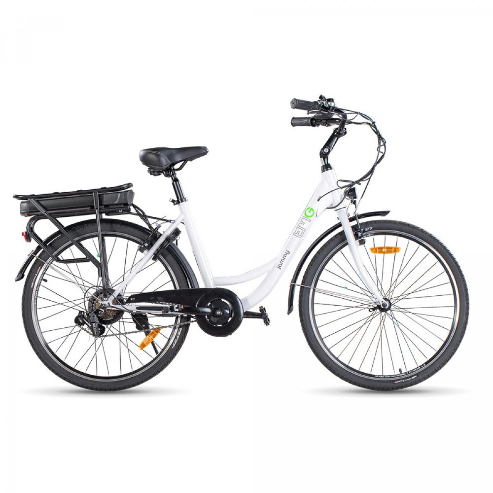 Vélo EMG JAMMY CITYBIKE 26-10AH CY2601 / Blanc