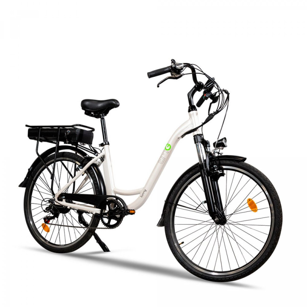 Vélo EMG JAMMY CITYBIKE 26-10AH CY2601 / Blanc