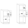 Four Encastrable Electrique ARISTON 66L  / Noir