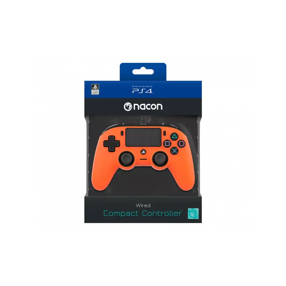 Manette Filaire Nacon PS4 / Orange