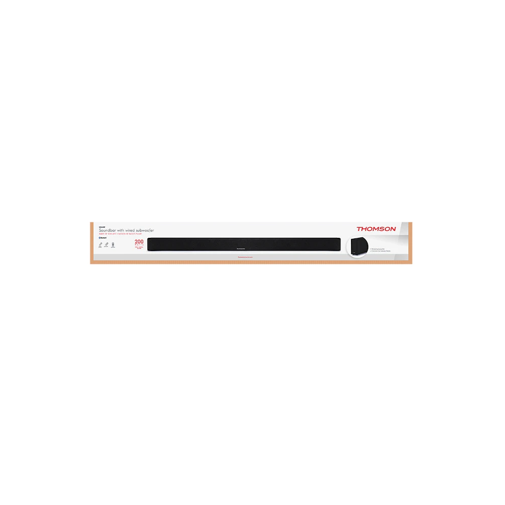 Barre de son THOMSON SB250BT avec caisson de basses filaire / 200W