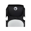 chaise gaming noir & blanc