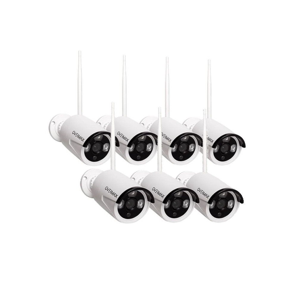 KIT DE SURVEILLANCE OVERMAX CAMSPOT NVR 4.0 + 3SINGLE NVR + 7 CAMÉRAS