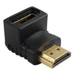 Adaptateur HDMI Mâle vers HDMI Femelle 90°