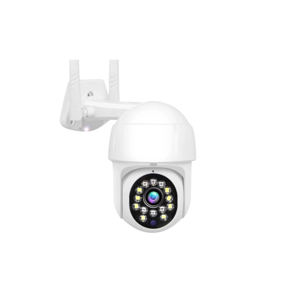 Caméra de Surveillance Externe Street Light Wifi / Blanc