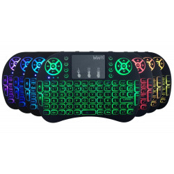 Mini Clavier Bluetooth Android RGB -V2