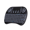 Mini Clavier Bluetooth avec Touchpad Rétroéclairé / Noir
