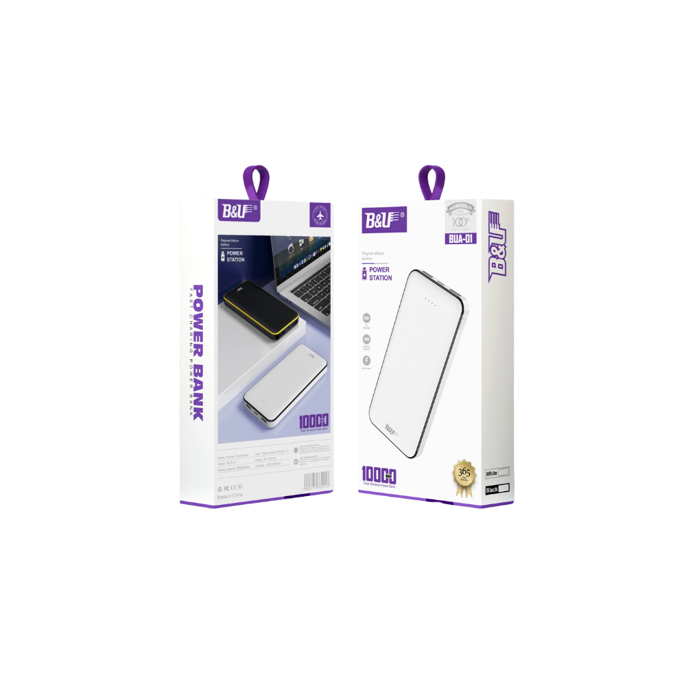 POWER BANK  / 10000MAH / Blanc
