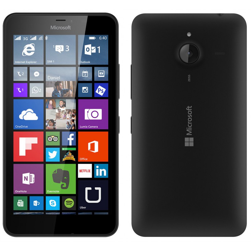 Téléphone Portable Microsoft Lumia 640 XL / Noir