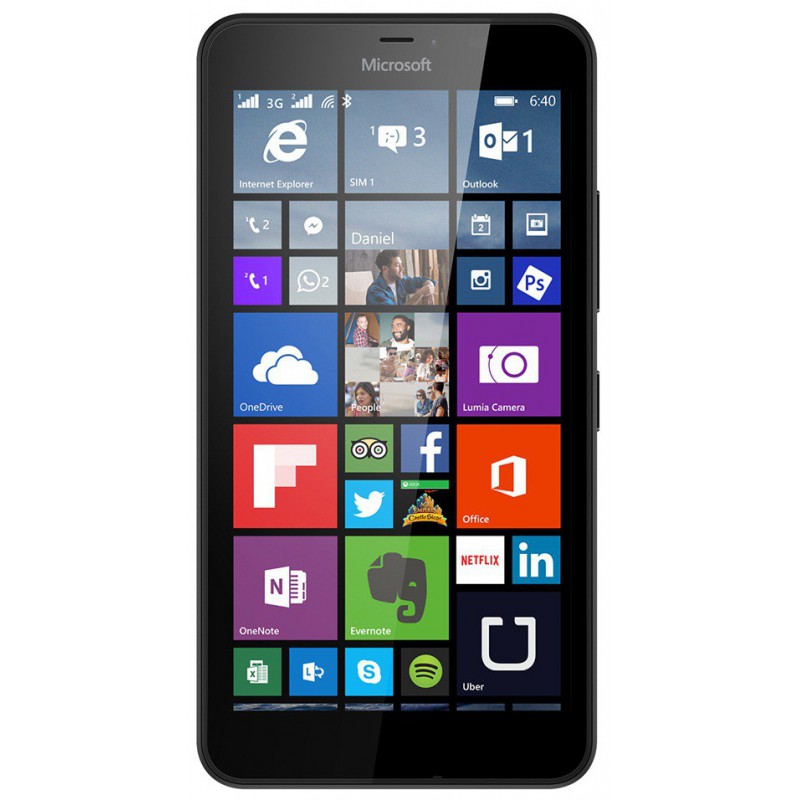 Téléphone Portable Microsoft Lumia 640 XL / Noir