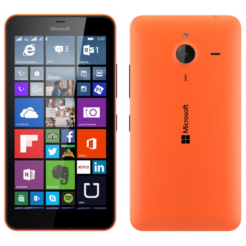 Téléphone Portable Microsoft Lumia 640 XL / Double SIM / Orange