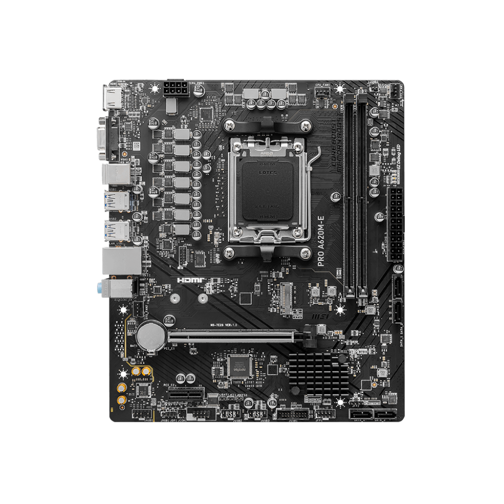 Carte mére MSI PRO A620M-E mATX DDR5