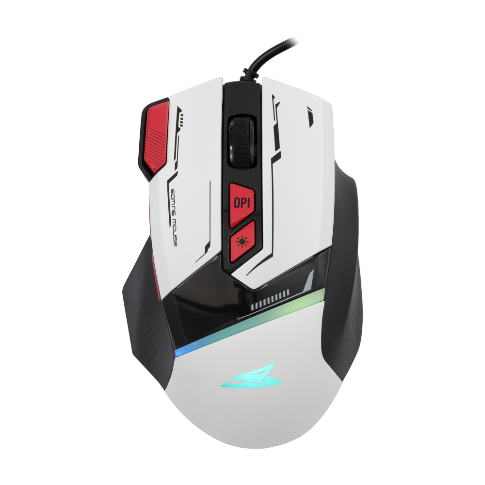 Souris Gaming Baracuda BGM-041 MANTA / Blanc