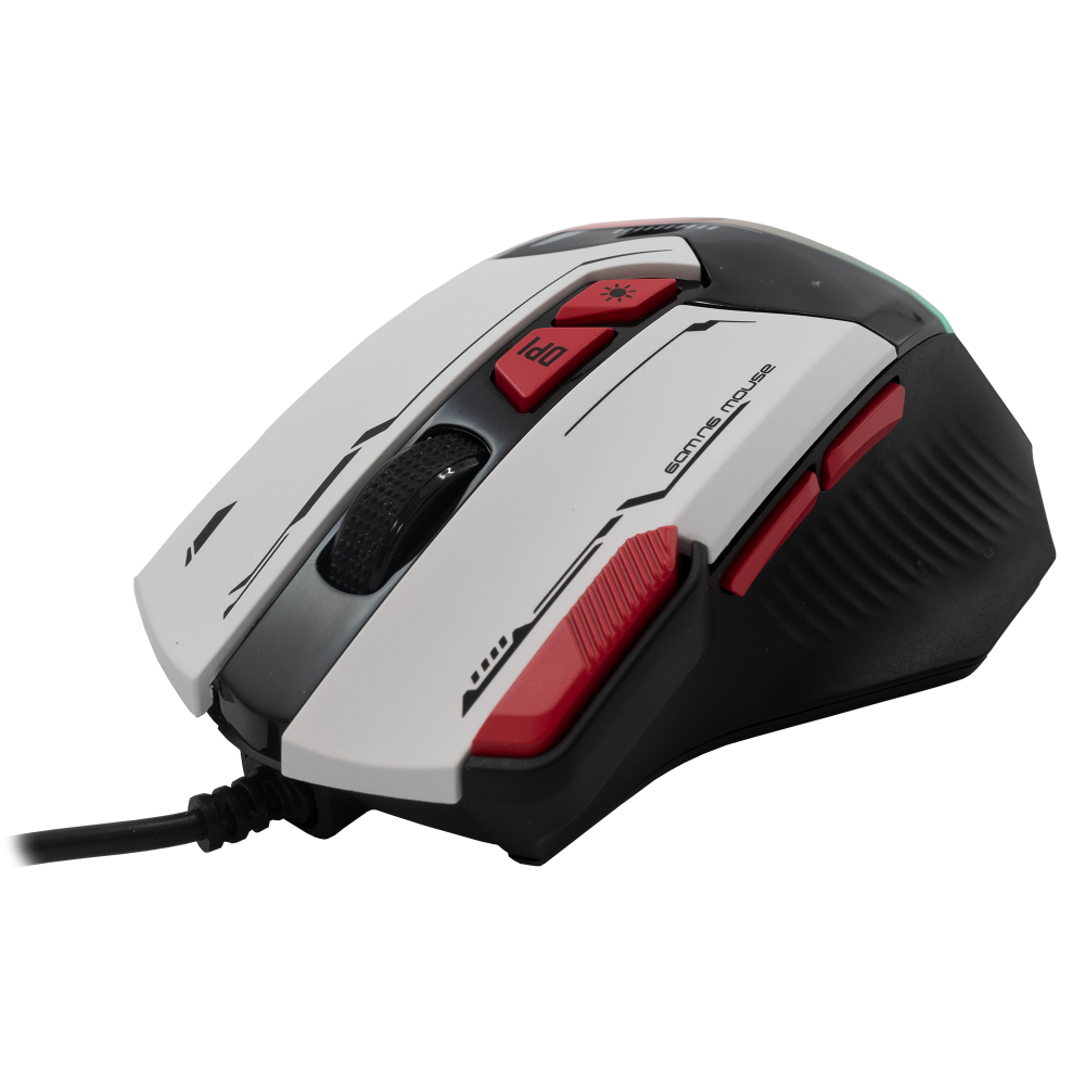 Souris Gaming Baracuda BGM-041 MANTA / Blanc