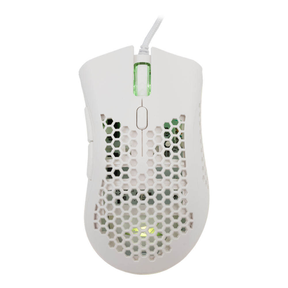 Souris Gaming Baracuda BGM-031 CORAL / Blanc