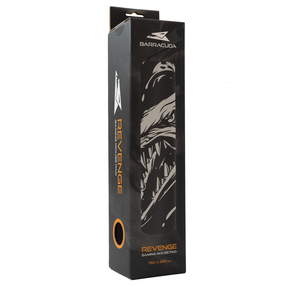 Tapis de Souris Gaming Baracuda BGMP-031 REVENGE / Noir