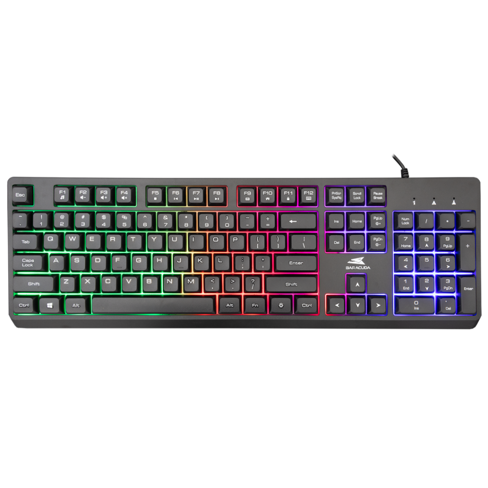 Clavier Gaming Baracuda BGK-02114 STARFISH / Noir