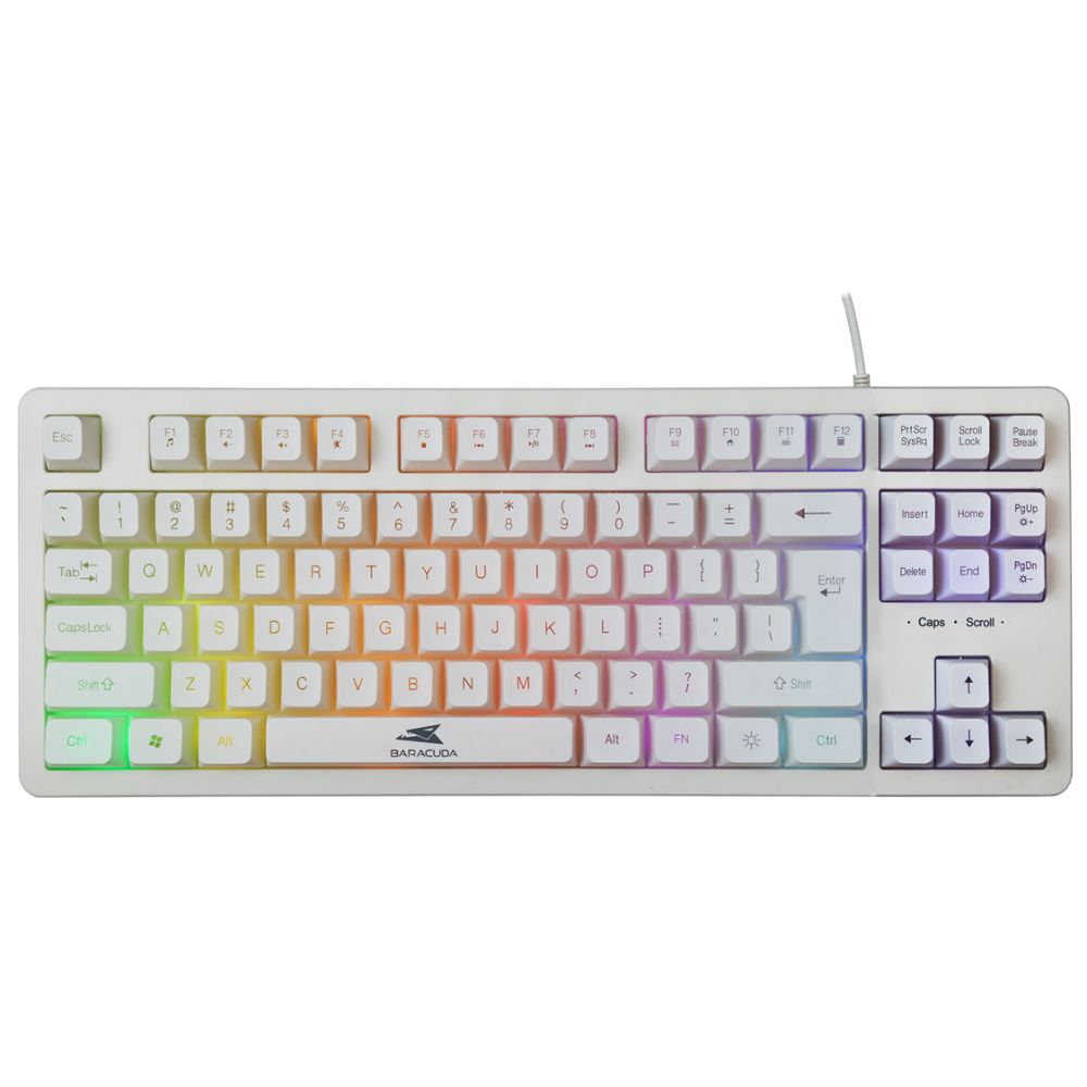 Clavier Gaming Baracuda BGK-01114 KRILL / Blanc