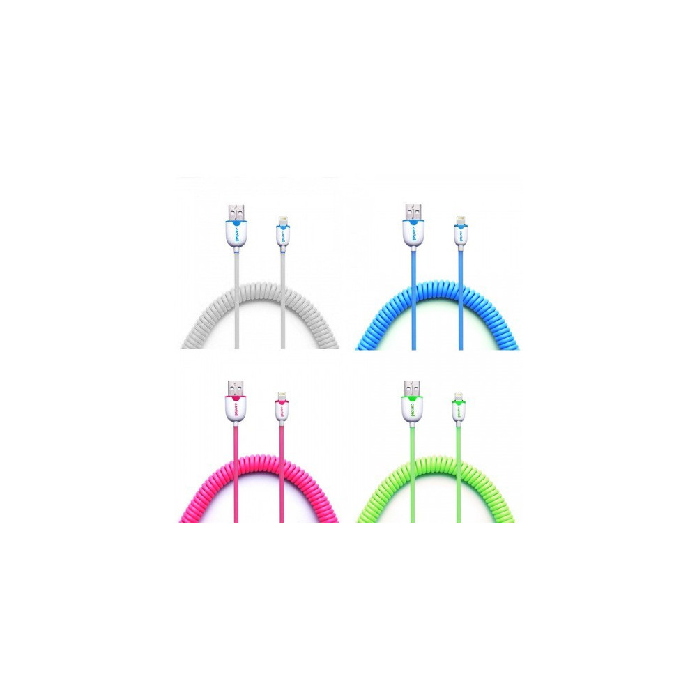 Câble élastique Cantell USB vers Lightning