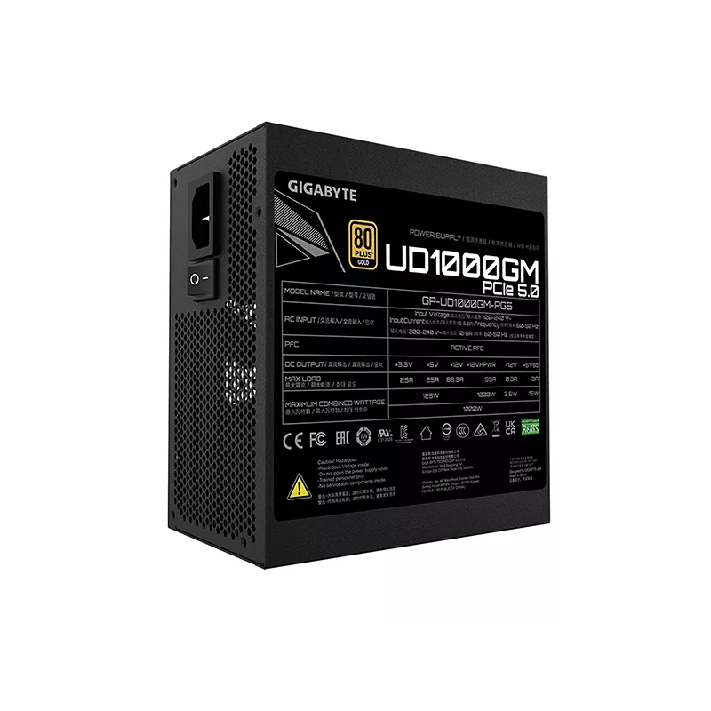 Boîte d'alimentation GIGABYTE 1000 W