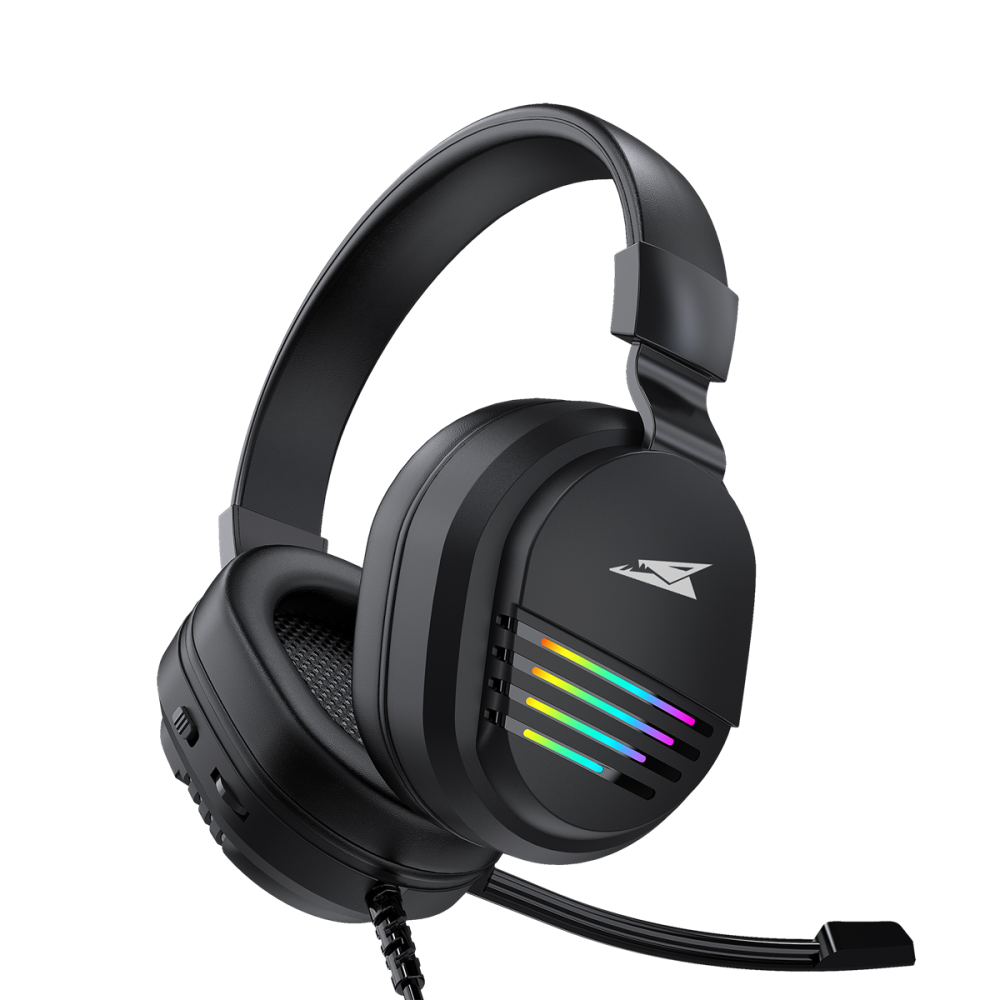 Micro-Casque Gaming Baracuda BGH-011 PEARL RGB / Noir