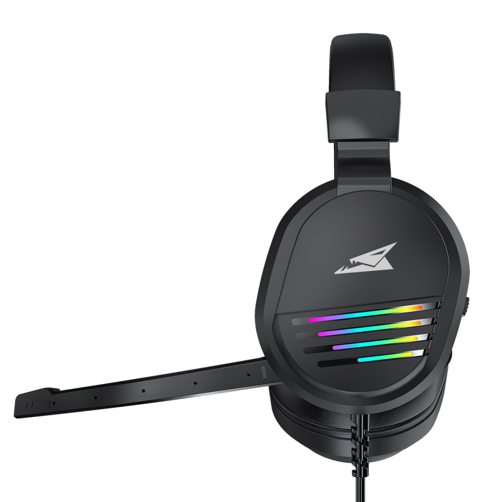 Micro-Casque Gaming Baracuda BGH-011 PEARL RGB / Noir