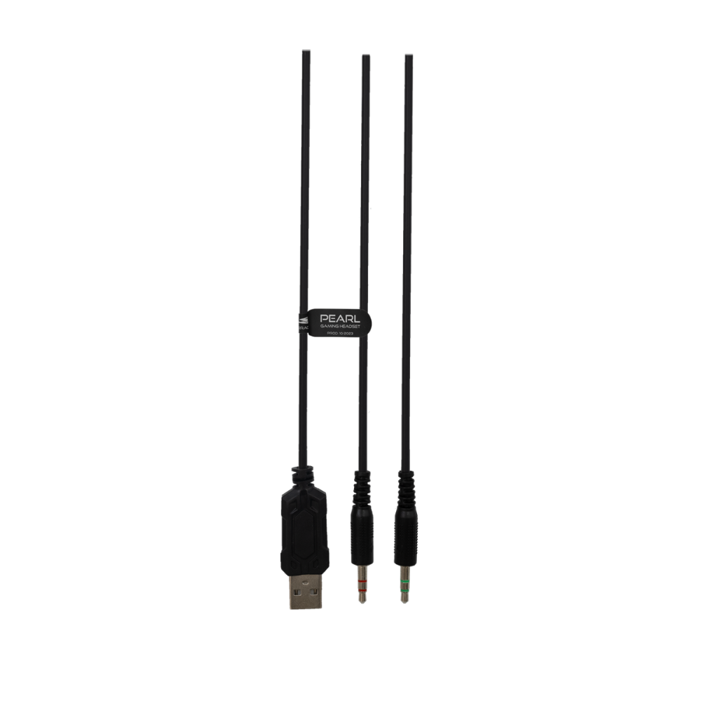 Micro-Casque Gaming Baracuda BGH-011 PEARL RGB / Noir