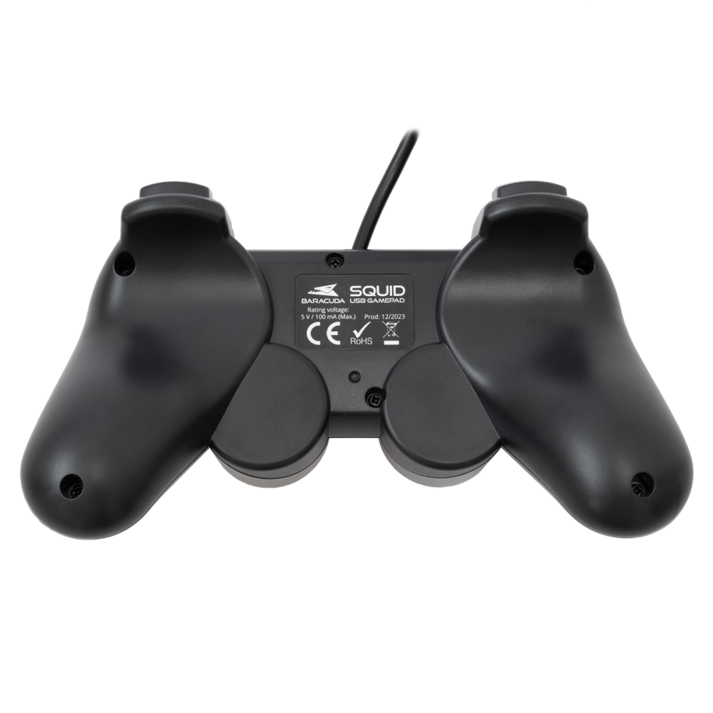 Manette de jeux Baracuda BGP-011 GAMEPAD SQUID / Noir