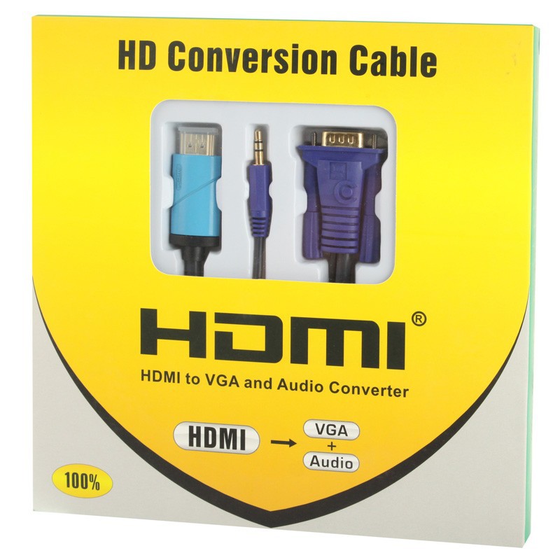 Convertisseur HDMI vers VGA + Audio / 3M