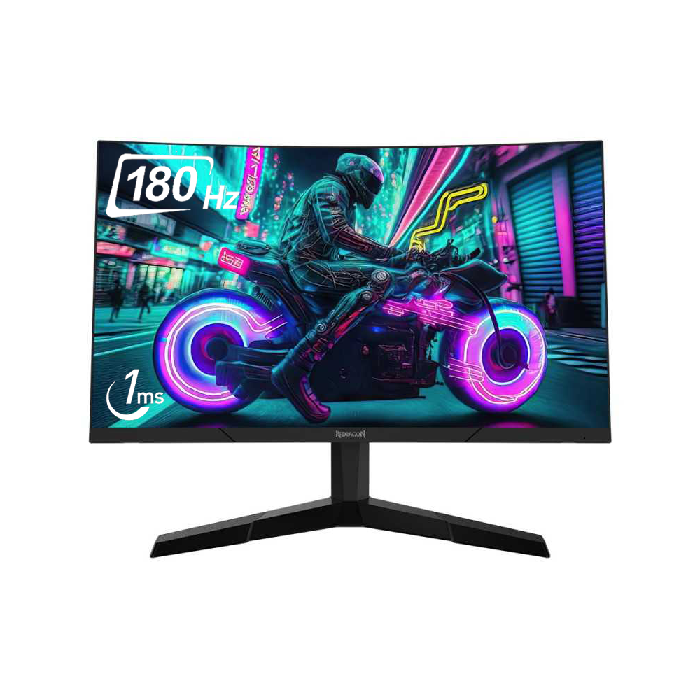 Écran Gaming Incurvé Redragon PEARL 23.6" Full HD / 180 Hz / Noir
