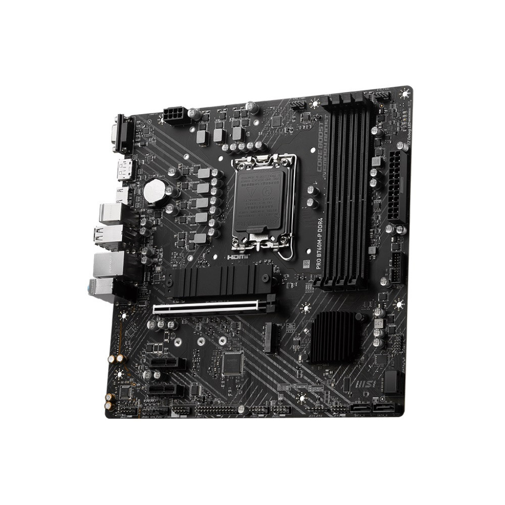 Carte mère MSI PRO B760M-P / Micro-ATX / DDR4