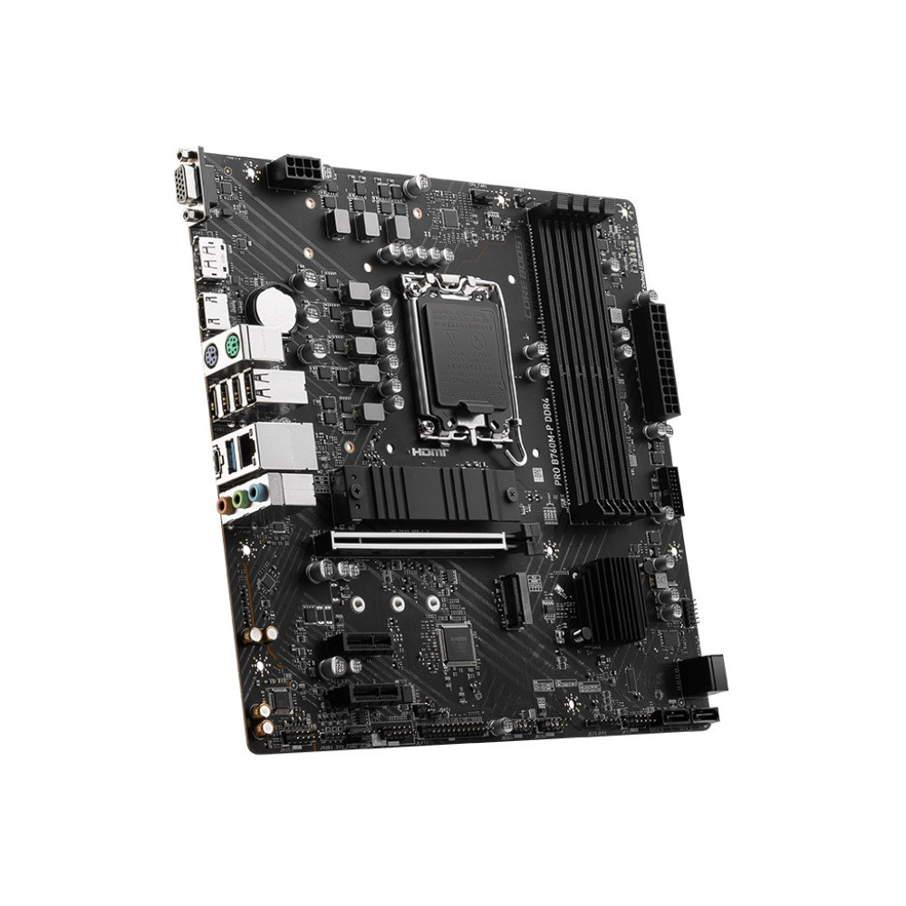 Carte mère MSI PRO B760M-P / Micro-ATX / DDR4