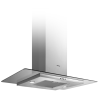 Hotte Centrale FOCUS  Tactile Vitro / 90 cm / Inox