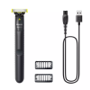 Tondeuse Philips OneBlade Hybride QP1424/10 Visage et Corps / Gris