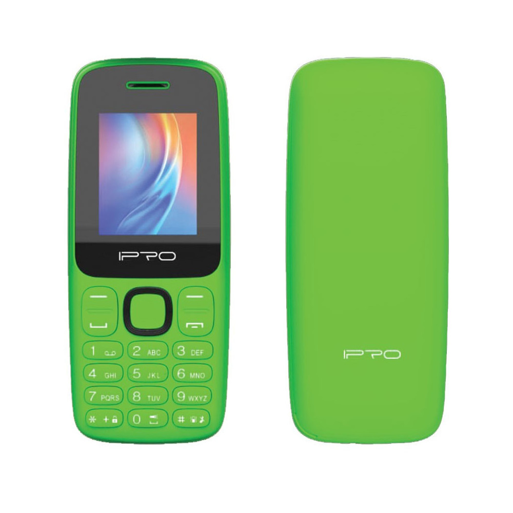 Téléphone Portable IPRO A1 Mini / Double SIM / Noir et Vert