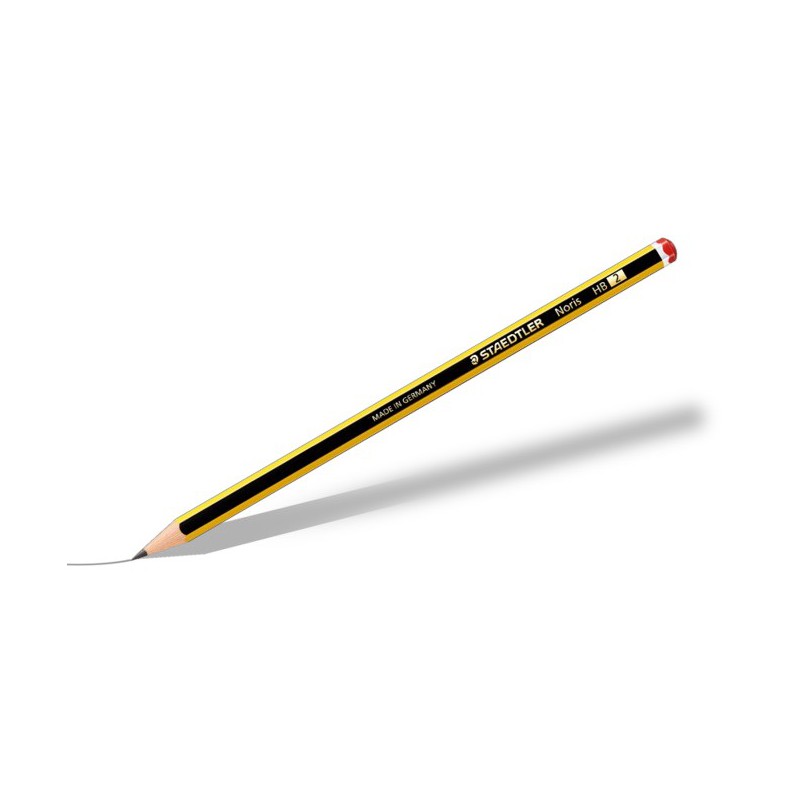 CRAYON GRAPHITE STAEDTLER NORIS HB 2 / NOIR image 0