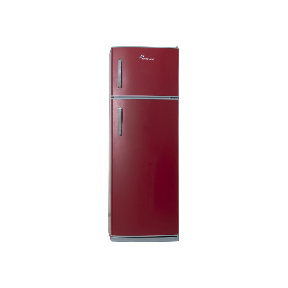 Réfrigérateur MONTBLANC De Frost Double Portes 300 Litres / Rouge
