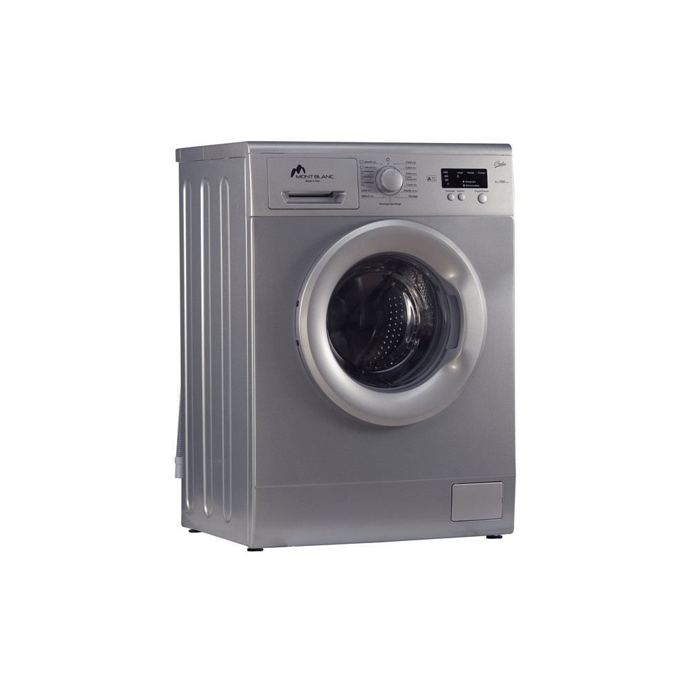 Machine à laver Frontale MontBlanc 6 Kg / Silver