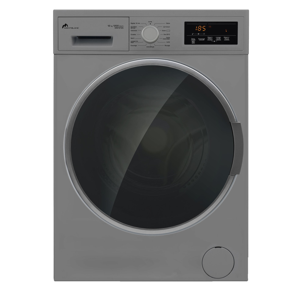 Machine à laver Montblanc Frontale / 12KG / Silver