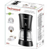 CAFETIÈRE ÉLECTRIQUE TECHWOOD TCA-696 650W / NOIR