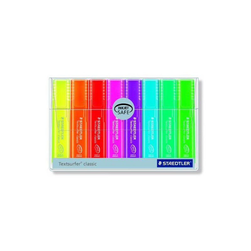 Pochette 8x Surligneurs Staedtler Textsurfer classic 364 P WP8