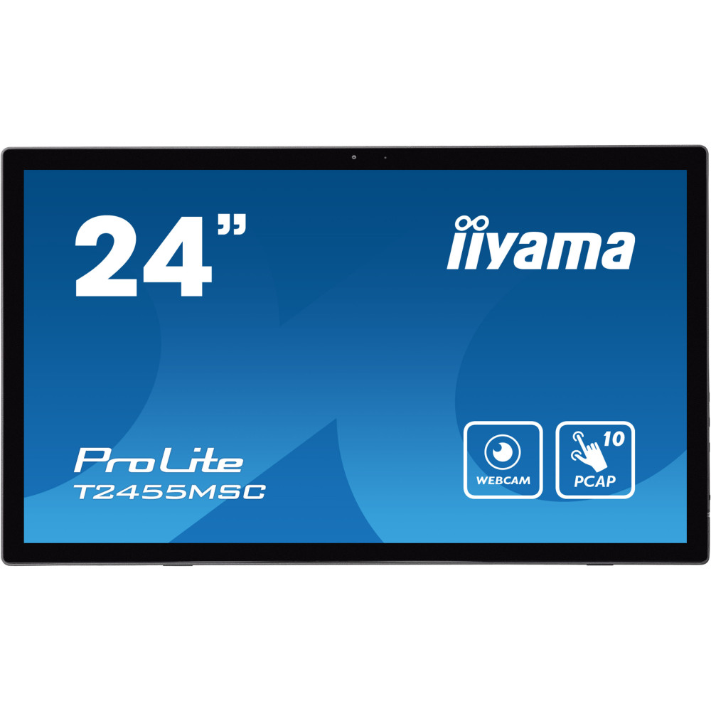 Écran Tactile Interactif iiyama PROLITE Full HD 24"  IPS  / Noir