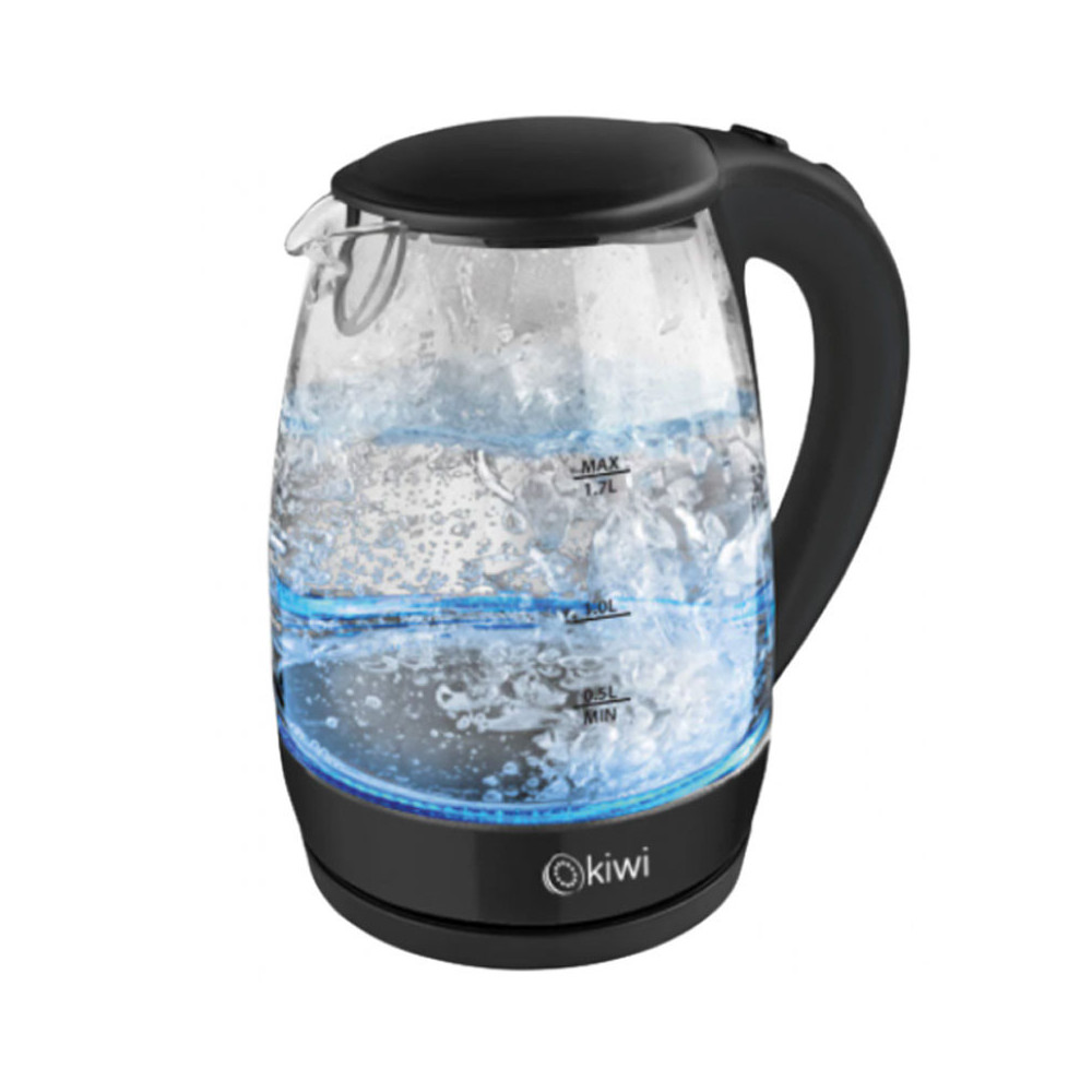 BOUILLOIRE ÉLECTRIQUE KIWI / 2000W / 1,8 L /  NOIR