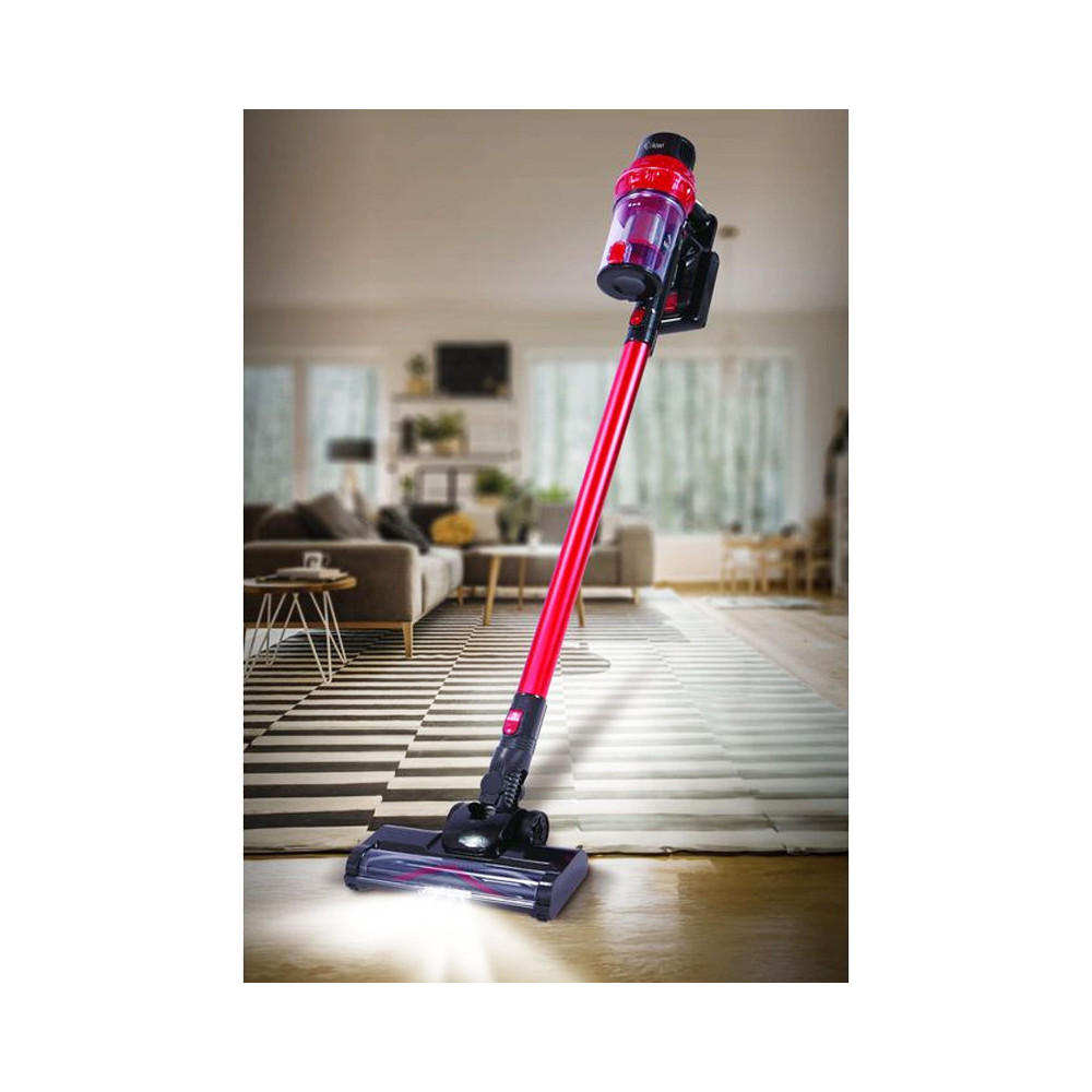 ASPIRATEUR BALAI SANS FIL KIWI / KVC-4040  /  ROUGE