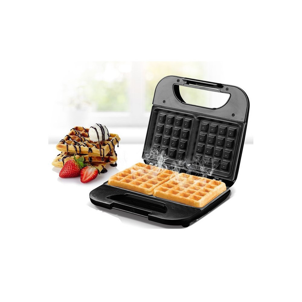 APPAREIL À GAUFRES KIWI KSM2405W / 750 W /  NOIR