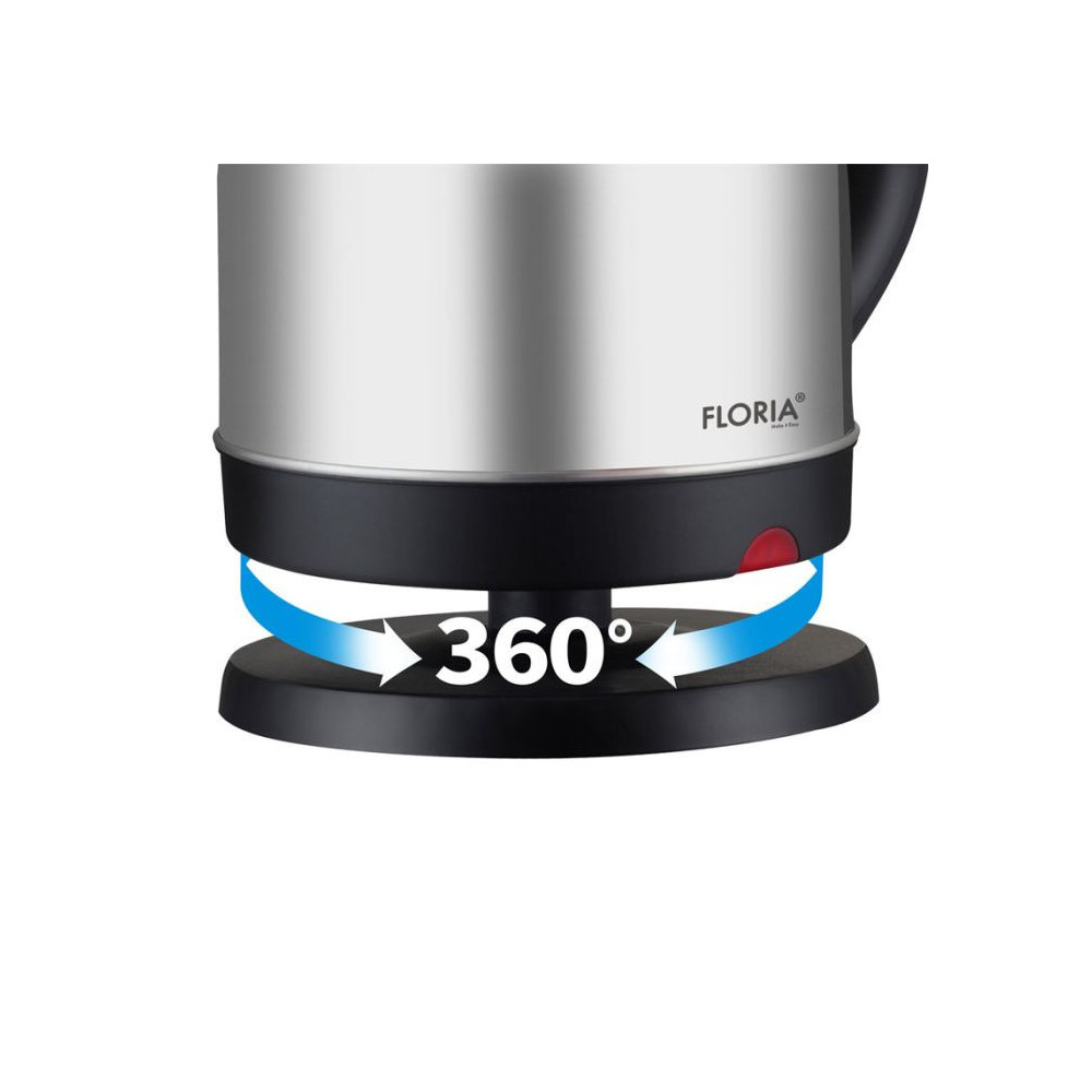 BOUILLOIRE SANS FIL FLORIA ZLN4902 2L / INOX